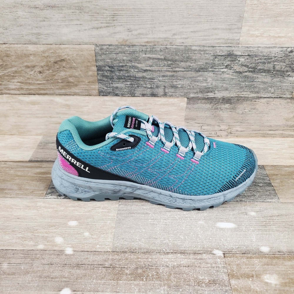 Merrell Fly Strike Women Trail Runner Shoes Sz 10 M Mesh Lace Up Comfortable